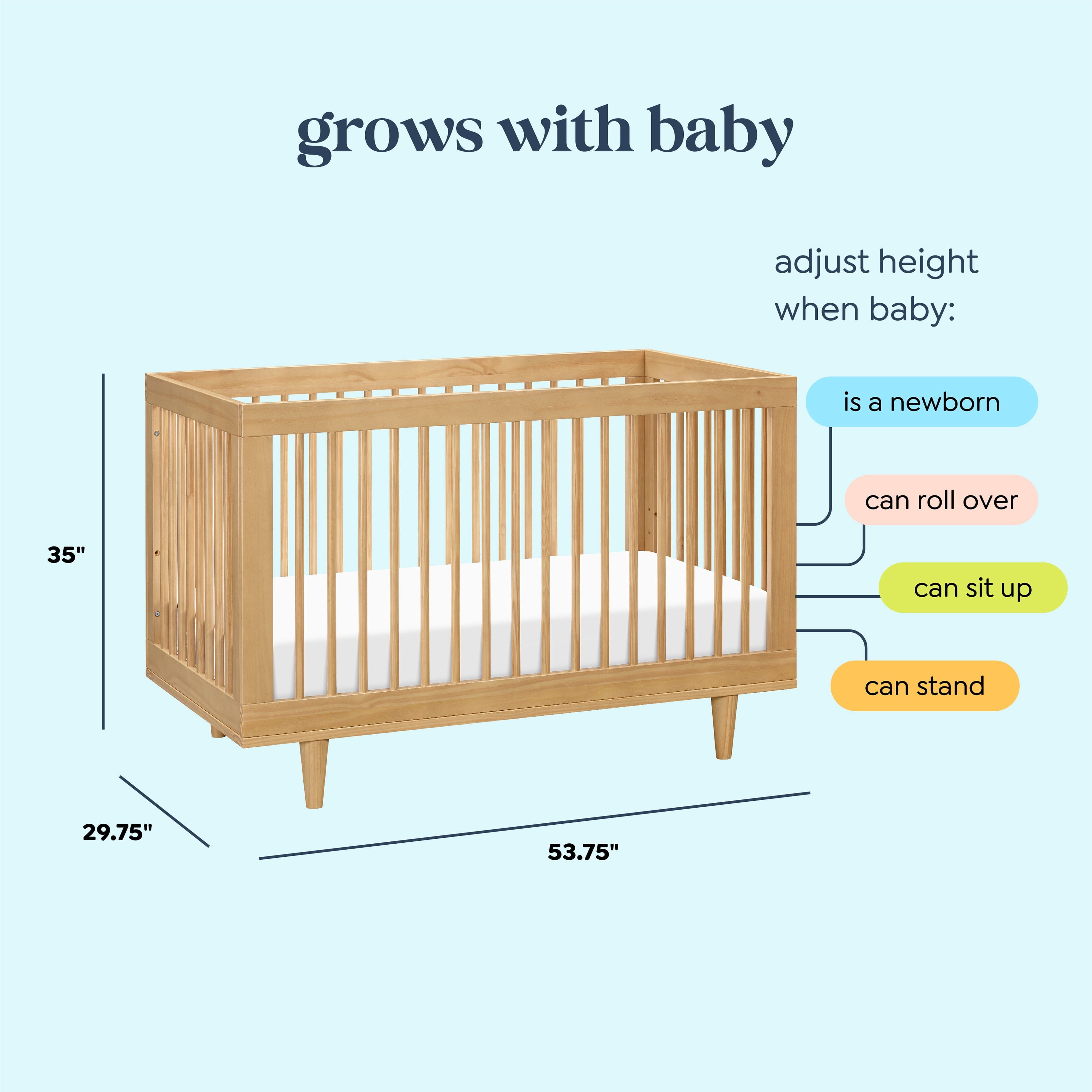 Marley 3-In-1 Convertible Crib