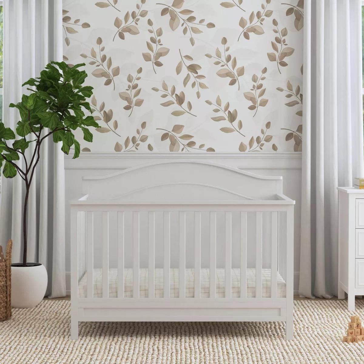Davinci Charlie 4-In-1 Convertible Crib
