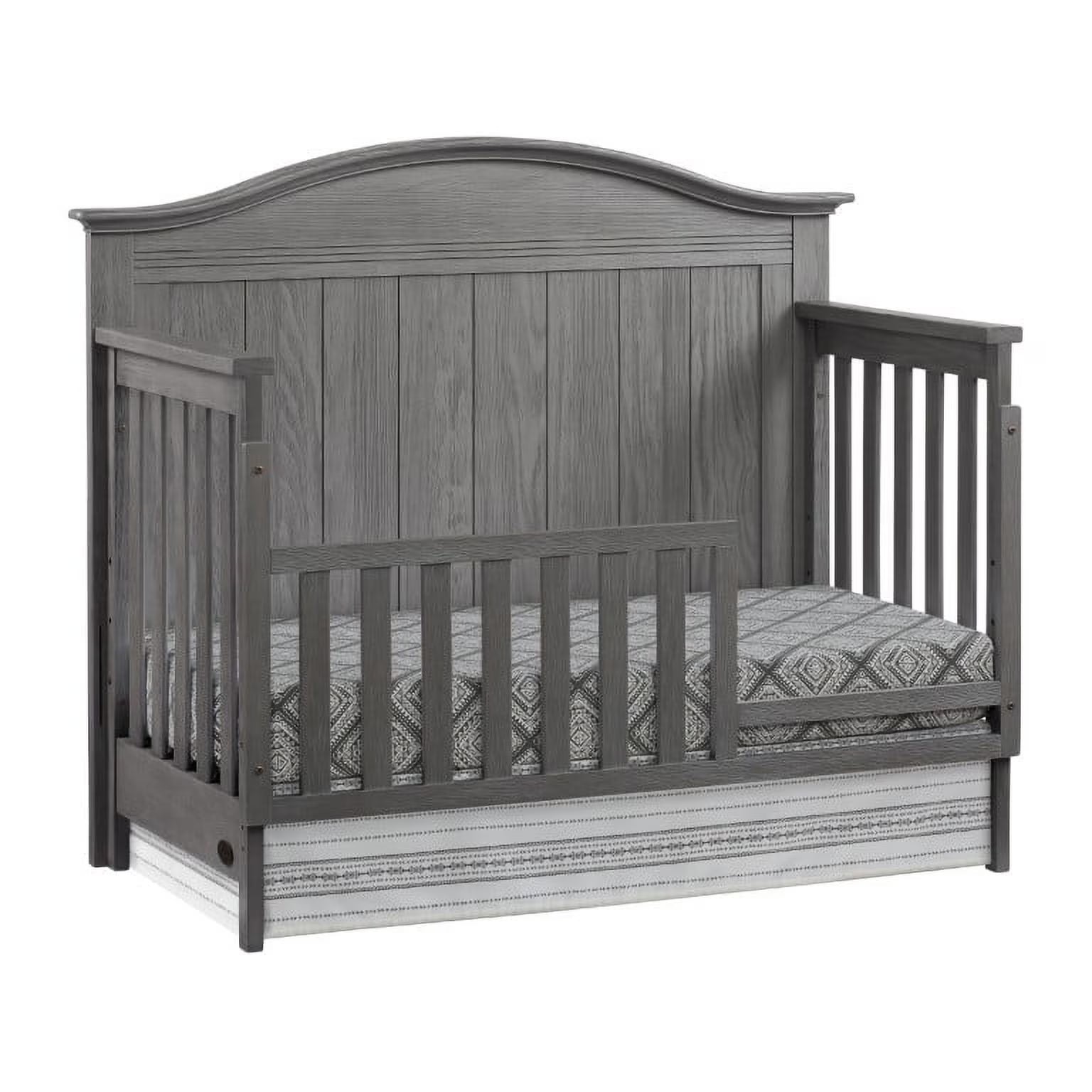 Sheridan 4-In-1 Convertible Crib, Graphite Gray