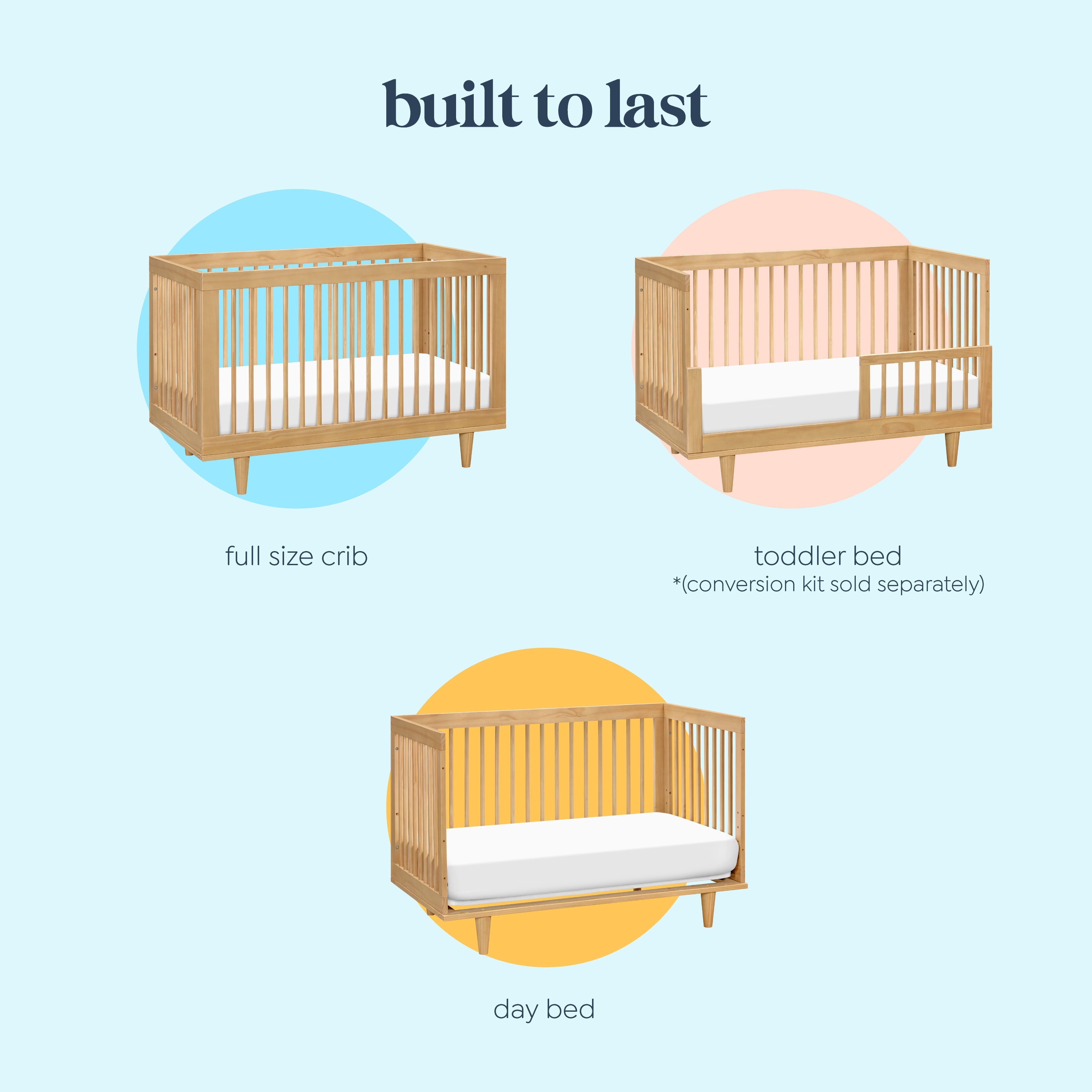 Marley 3-In-1 Convertible Crib